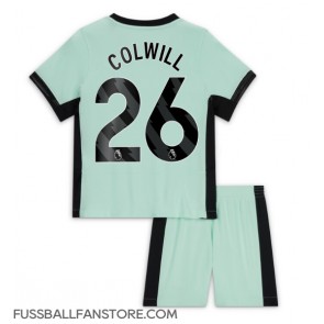 Chelsea Levi Colwill #26 Replik 3rd trikot Kinder 2023-24 Kurzarm (+ Kurze Hosen)